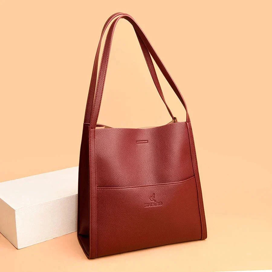 City Luxe Tote – The Stylish Shoulder Bag With Serious Storage - E - moda