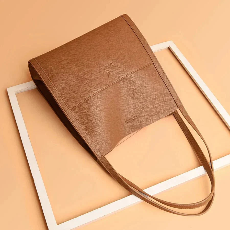 City Luxe Tote – The Stylish Shoulder Bag With Serious Storage - E - moda