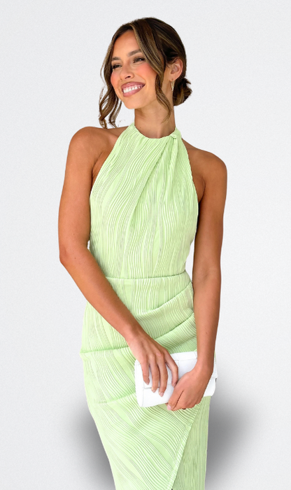 Ceila | Vestido Midi Plisado