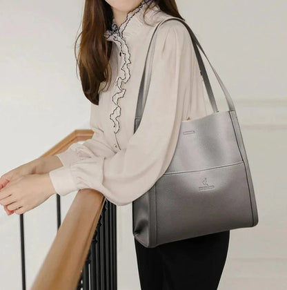 City Luxe Tote – The Stylish Shoulder Bag With Serious Storage - E - moda